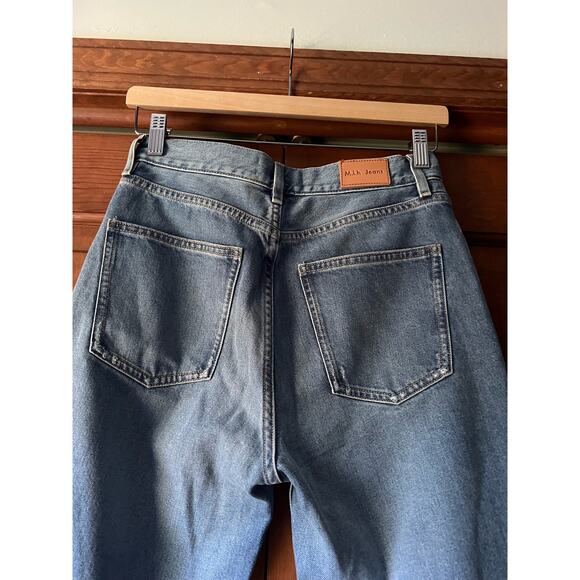 M.i.h Jeans Women's Mimi Jean High Rise Slim Fit Straight Jeans Blue Size 26 - Picture 8 of 12
